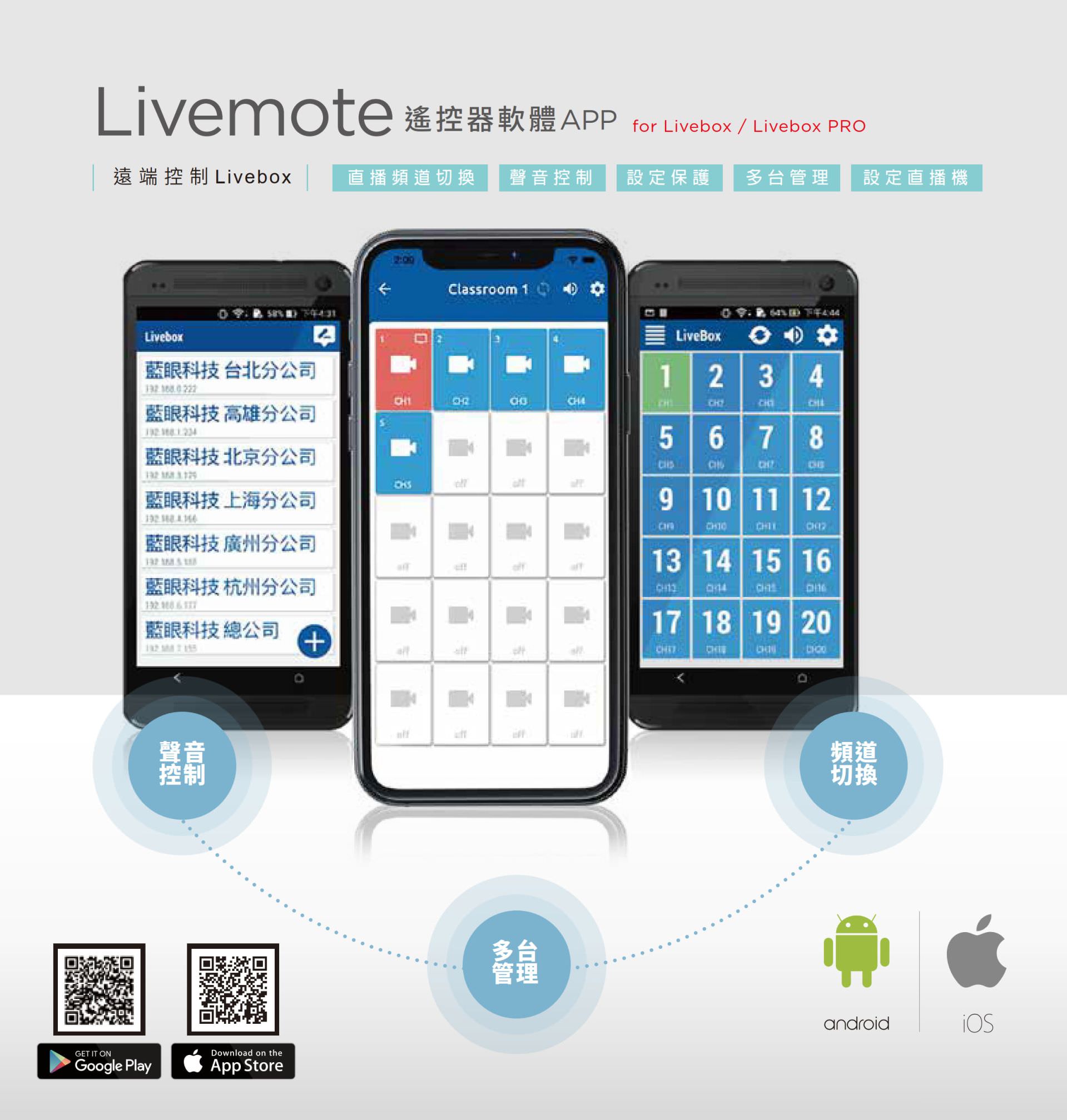 Livemote Remote Control App 1
